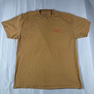 Miller High Life Moon Girl Graphic T-Shirt Mens‎ Extra Large Brown Beer Tee